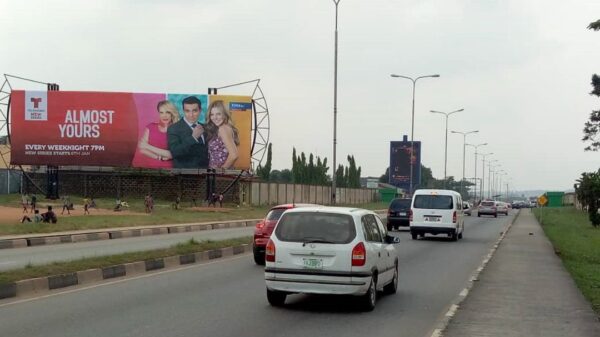 Static Billboard by Airport Road